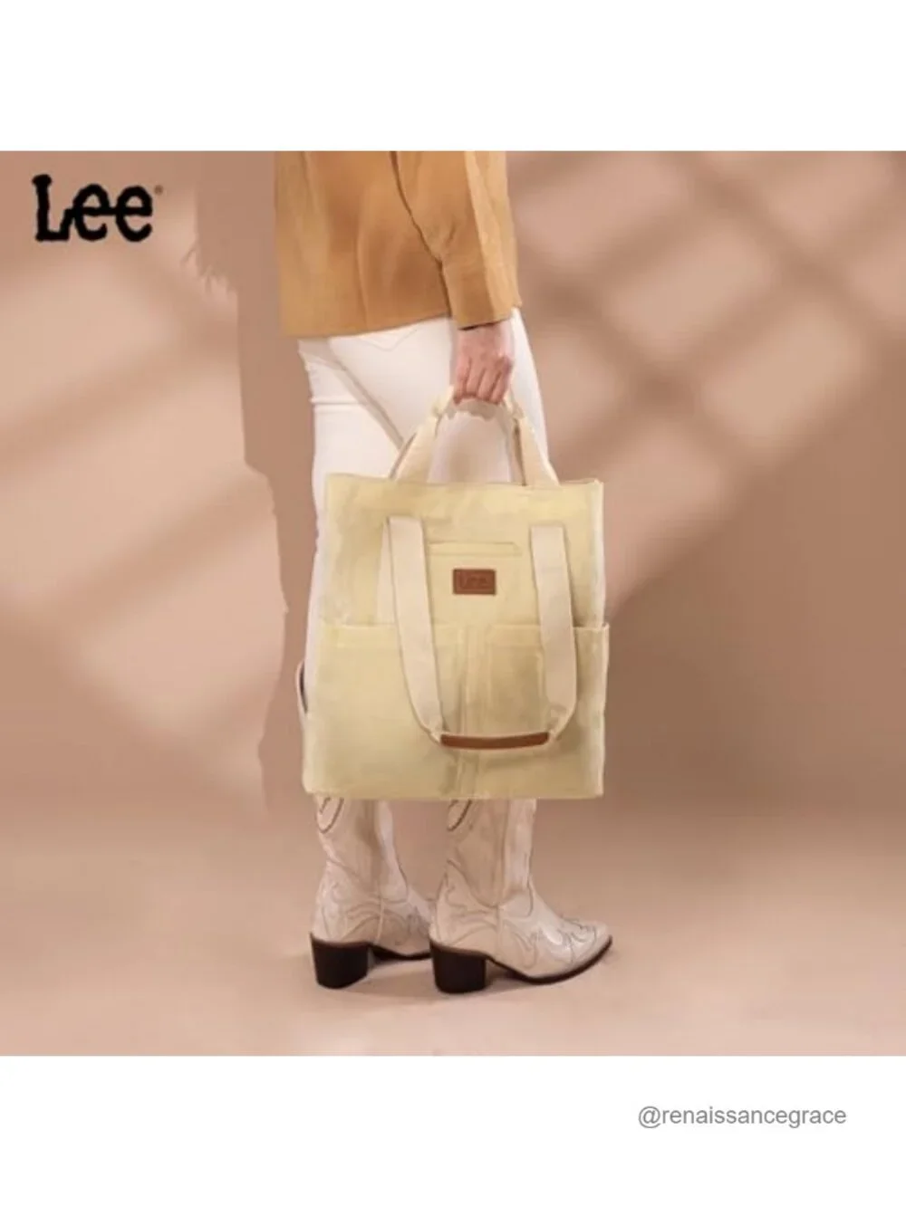 Waxed Canvas Leather Tote Bag Women Top Handle Shoulder Foldable Large